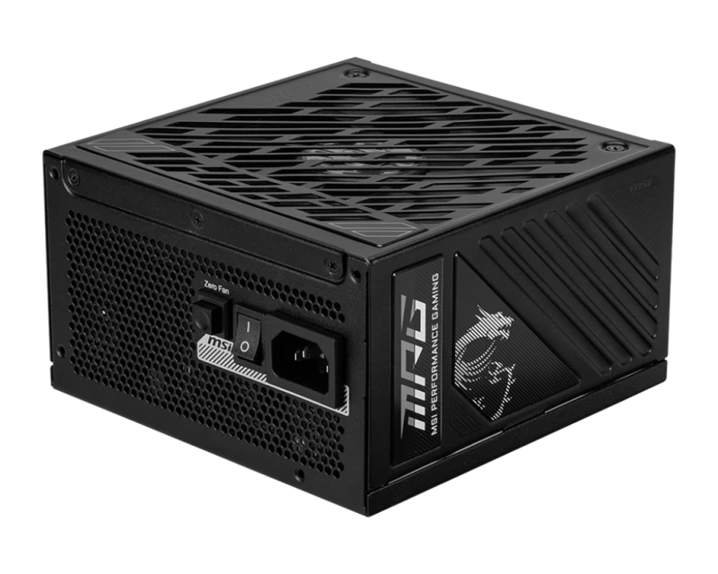 Image of MSI MPG A850GS 850w ATX Power Supply Unit MPG A850GS PCIE5
