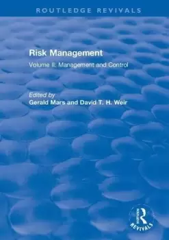Image of Risk ManagementVolume II: Management and Control
