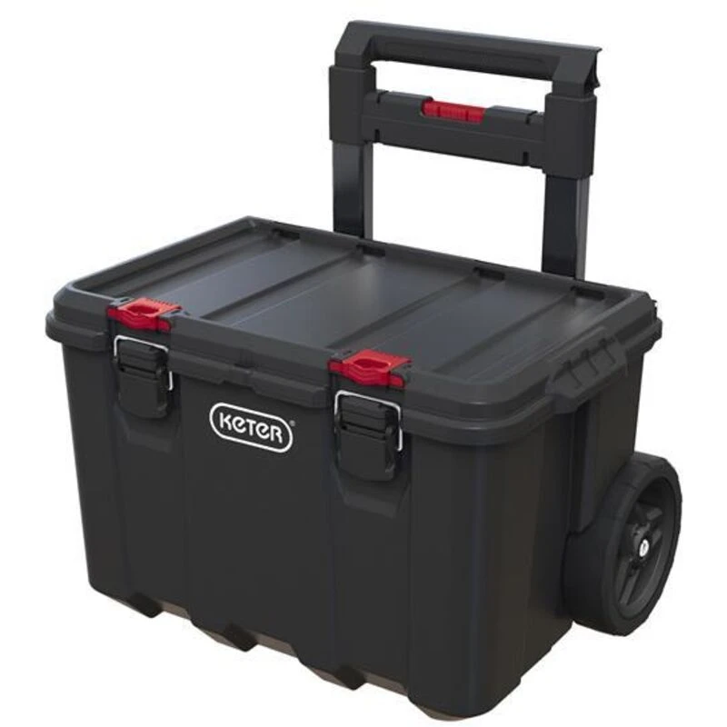 Image of Keter Keter - Roc Stack n Roll Cart 7" Wheels Providing Rolling Base ketsnrcart 7290112635372