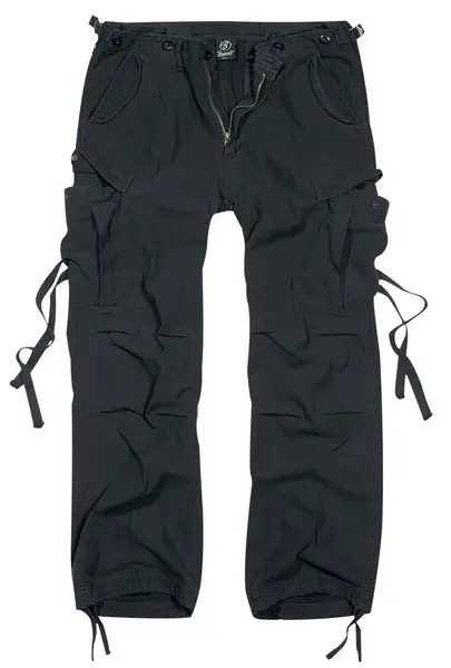 Image of Brandit M65 Vintage Trousers Cargo Trousers Black S Men
