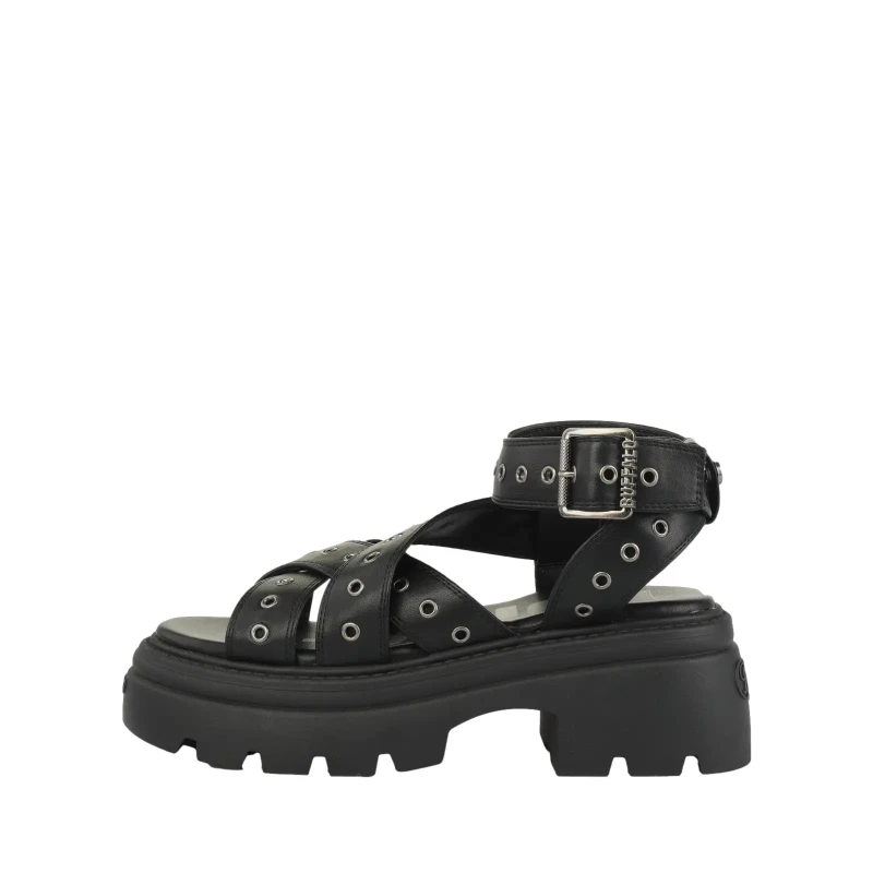 Image of Buffalo Womens heeled sandals Buffalo Vega Noir Female 37