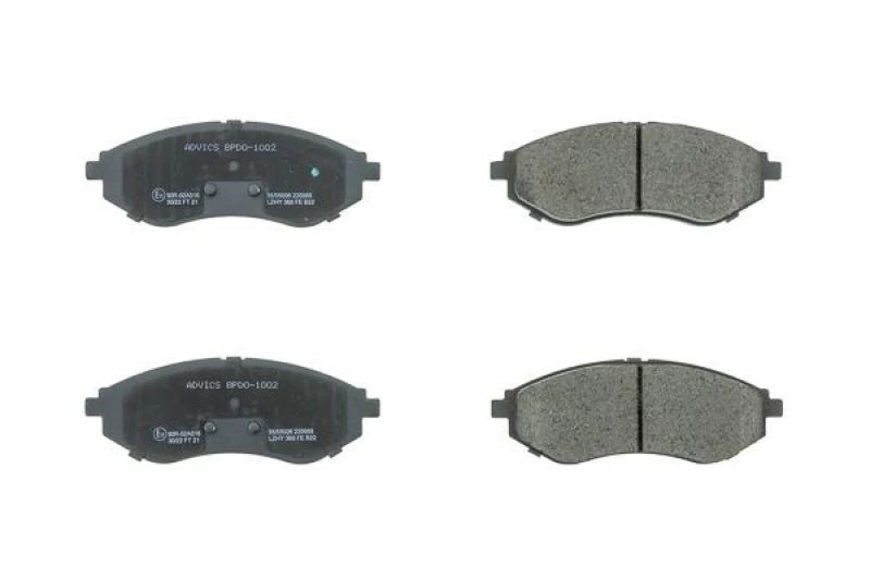 Image of AISIN Brake pad set AISIN BPDO-1002