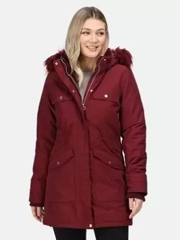 Image of Regatta Samiyah Waterproof Insulated Jacket - Claret, Size 12, Women