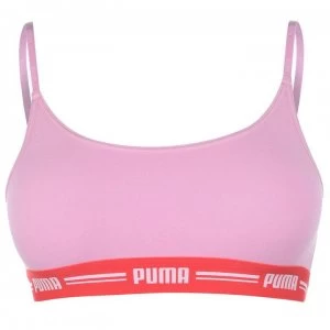 Puma Slim strap bralette - Pink Multi