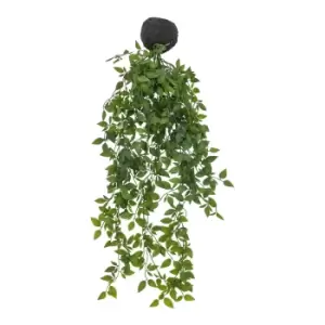 Image of Gallery Interiors Tedore Trailing Vine In Soil Faux Plant Green