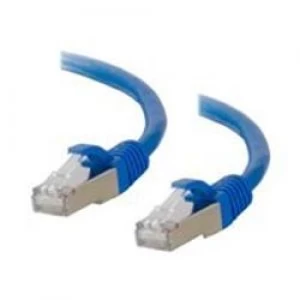 Image of C2G 5m Cat6a Shielded Patch - Blue