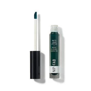 image of Nip+Fab Matte Liquid Lipstick Cool Mint 65 Green