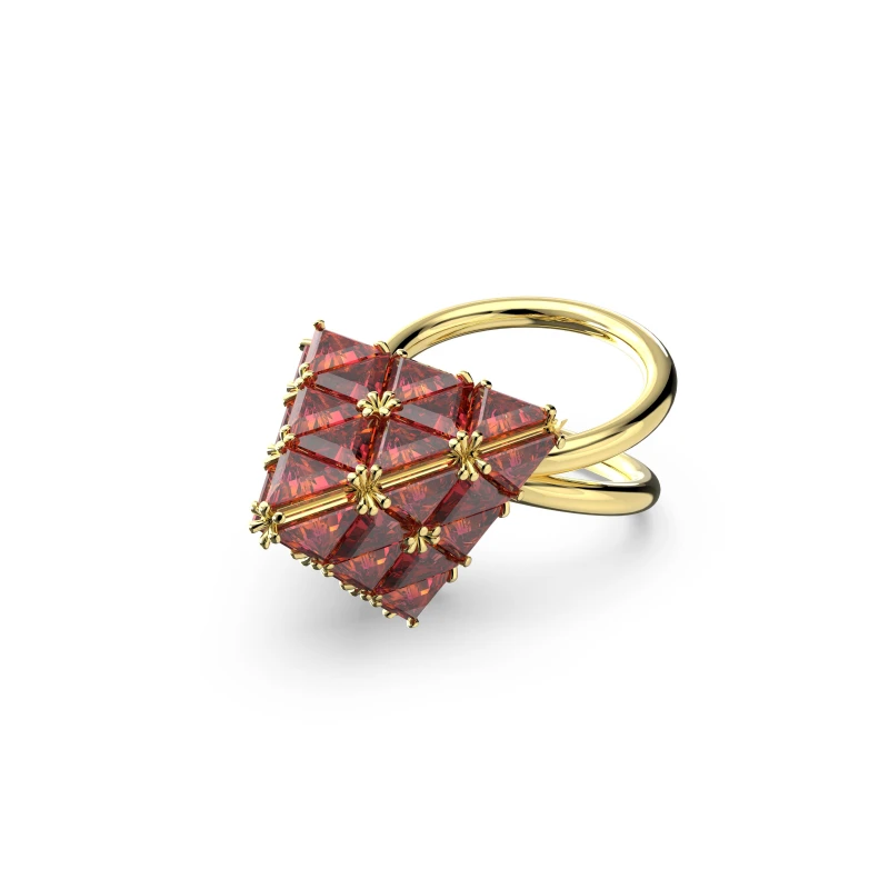 Image of Swarovski Swarovski Curiosa Rg Band Rings 50 Gold 71278010020