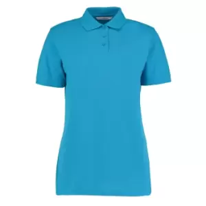 Image of Kustom Kit Ladies Klassic Superwash Short Sleeve Polo Shirt (10) (Turquoise)