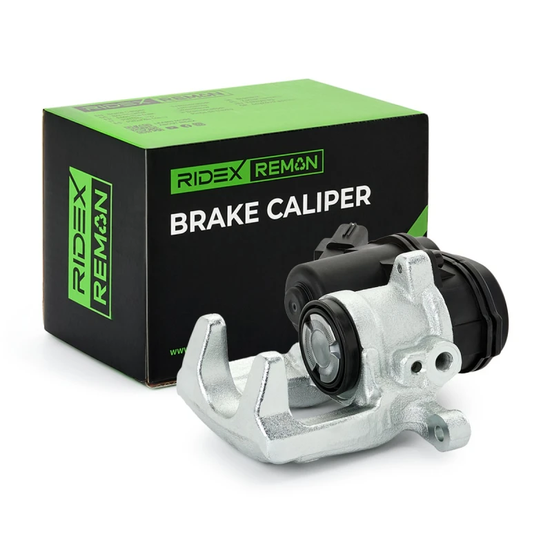 Image of RIDEX REMAN 78B2408R Brake caliper behind the axle, for vehicles with electric parking brake Cast Iron Brake Caliper (78)