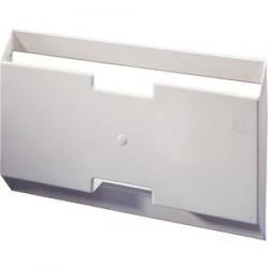 Image of Rittal 2515.000 Switch Triangular Plate Made Of Plastic Polystyrene with self adhesive mounting rails. Light grey RAL