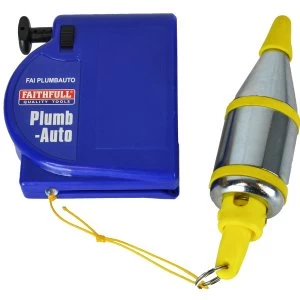 Image of Faithfull Plumb-Auto Automatic Plumbline 400g