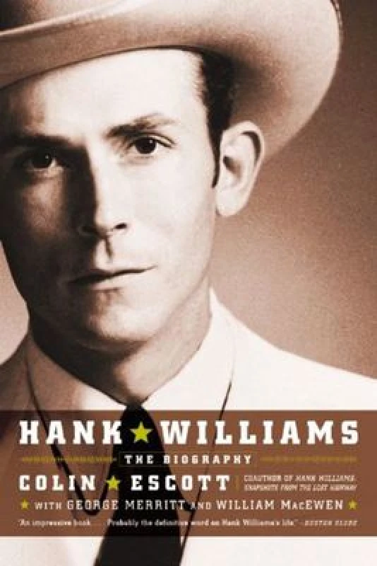 Image of Hank Williams by Colin Escott Paperback