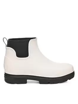 Image of UGG Droplet Wellington Boots, White, Size 6, Women
