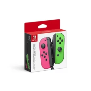 Image of Nintendo Switch Joy-Con Controller Pair (Neon Pink/Neon Green)