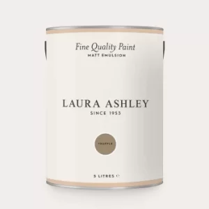 image of Laura Ashley Matt Emulsion Paint Truffle 5L