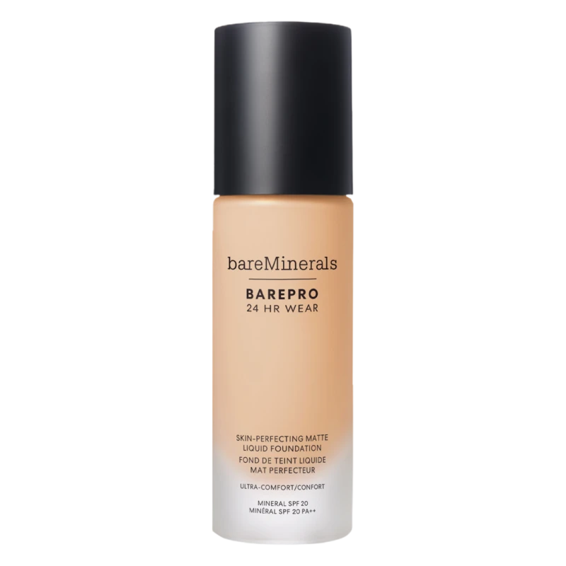 Image of bareMinerals BarePro 24HR Wear Skin-Perfecting Matte Liquid Foundation SPF20 30ml 21 - Light Neutral