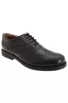 Image of Wing Cap Brogue Oxford Shoes