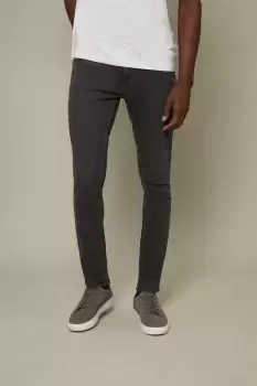 Image of Skinny Dark Grey Jeans