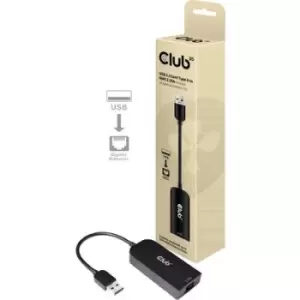 image of club3D CAC-1420 Network adapter 2.5 GBit/s USB 3.2 (Gen 1), RJ45