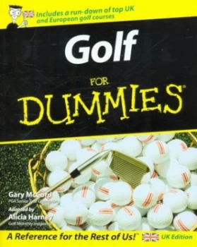 Image of Golf for Dummies by Gary Mccord Paperback