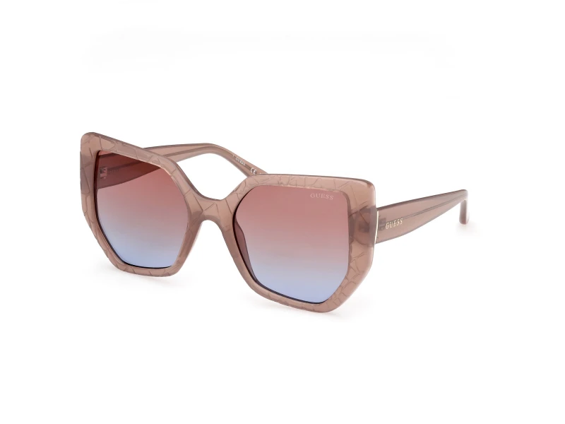Image of Guess Geometric Sunglasses 15123693 Beige