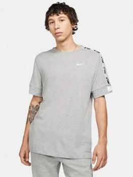 image of Nike Repeat T-Shirt - Dark Grey