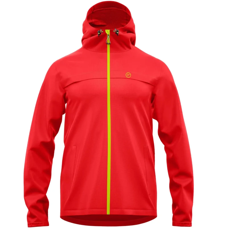 Image of Waterproof jacket for children Redelk JR.AGUA Rouge Unisex 6 ans