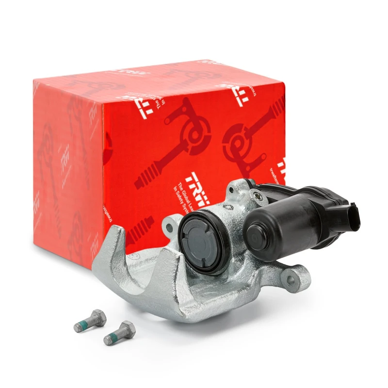 Image of TRW BHT328E Brake caliper for vehicles with electric parking brake Cast Iron Brake Caliper (78)
