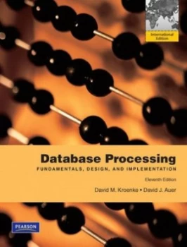 Image of Database Processing by David M. Kroenke Book