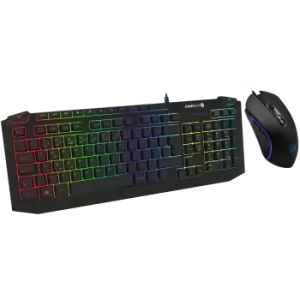 Image of GameMax Pulse Kit 7 Colour RGB Keyboard with Pulsing Mouse