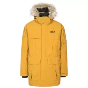 Image of Trespass Mens Highland Waterproof Parka Jacket (XXS) (Golden Brown)