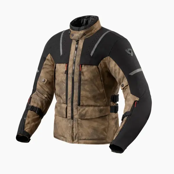 Image of REV'IT! Offtrack 2 H2O Jacket Black Brown Size XL