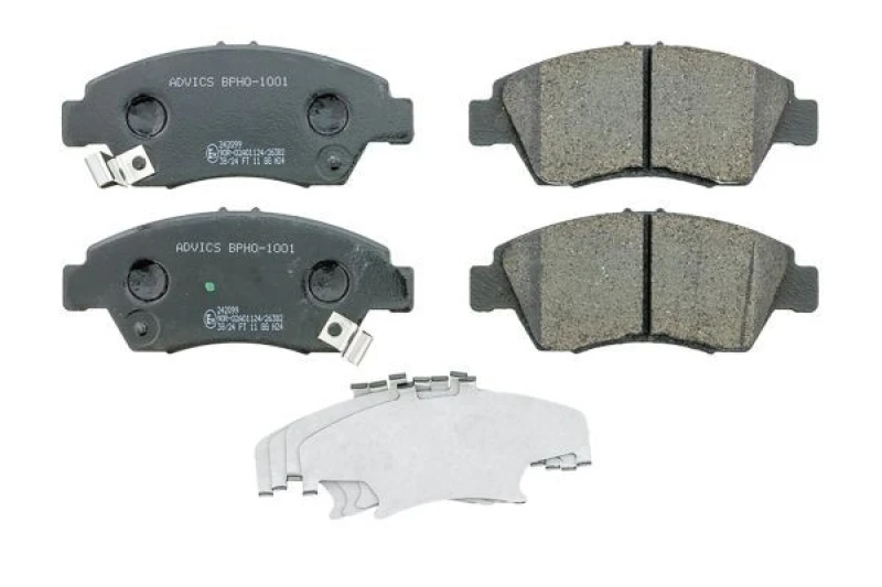 Image of AISIN Brake pad set AISIN BPHO-1001