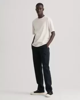 Image of GANT Men Allister Regular Fit Twill Chinos (30-32) Black