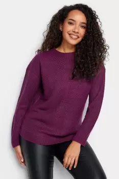 image of Funnel Neck Knitted Jumper