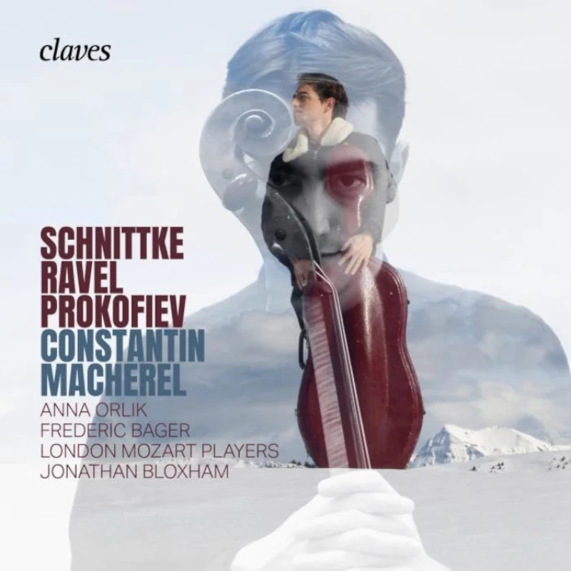 Image of Constantin Macherel: Schnittke/Ravel/Prokofiev CD / Album