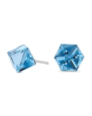 image of Simply Silver Swarovski Stud Earring