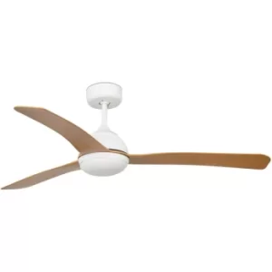 Image of Faro Grid Brown Ceiling Fan 3 Blades with DC motor