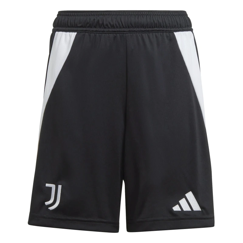 Image of adidas Juventus Home Shorts 2024 2025 Juniors Domestic Replica Shorts 7-8 Years Black 37108303175