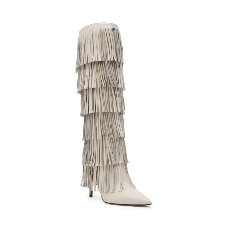 Image of Steve Madden Womens boots Steve Madden Wanderlust Blanc Female 37
