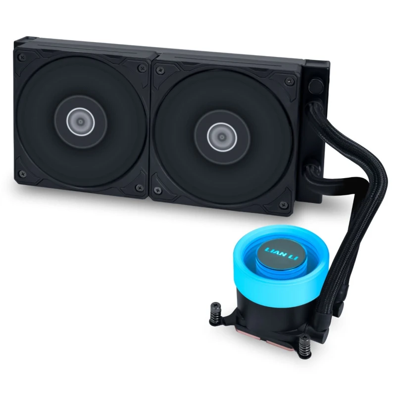 Image of Lian Li Galahad II Lite Performance AIO 240mm CPU Water Cooler - Black - GA2L24PB