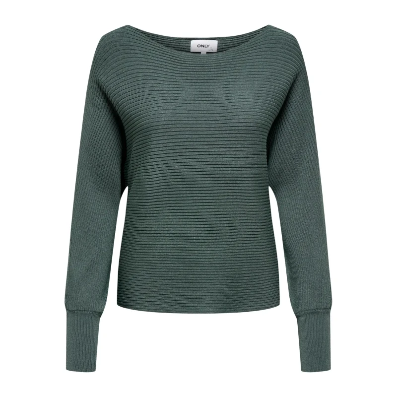 Image of Only Womens short knitted sweater Only Onladaline Vert Female XS