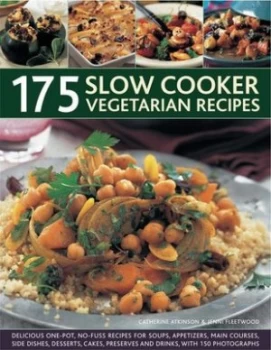 Image of 175 Slow Cooker Vegetarian Recipes Hardback