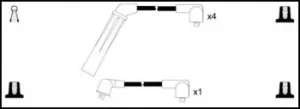 Image of Remax HT Ignition Leads Cable Set Replaces ZEF1169,600/214,XC773,LS-05,LS-08,LS-148,LS-399,DRL435,409 88 5020,73151,SBS5,DKB659,LDRL1827,RC-SB604,T934