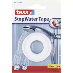 image of tesa Tesa 56220-00000-00 Repair tape tesa StopWater Tape White (L x W) 12 m x 12mm