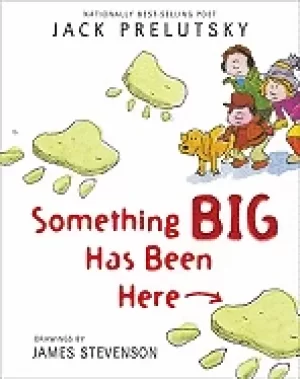 Image of something big has been here