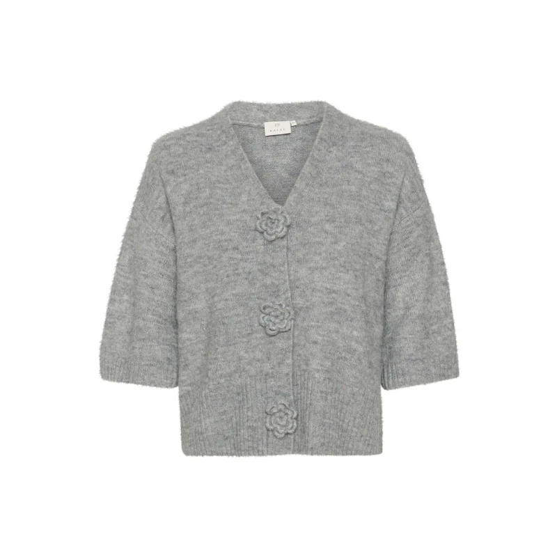 Image of Kaffe Womens cardigan KAFFE Rosie Gris Female M