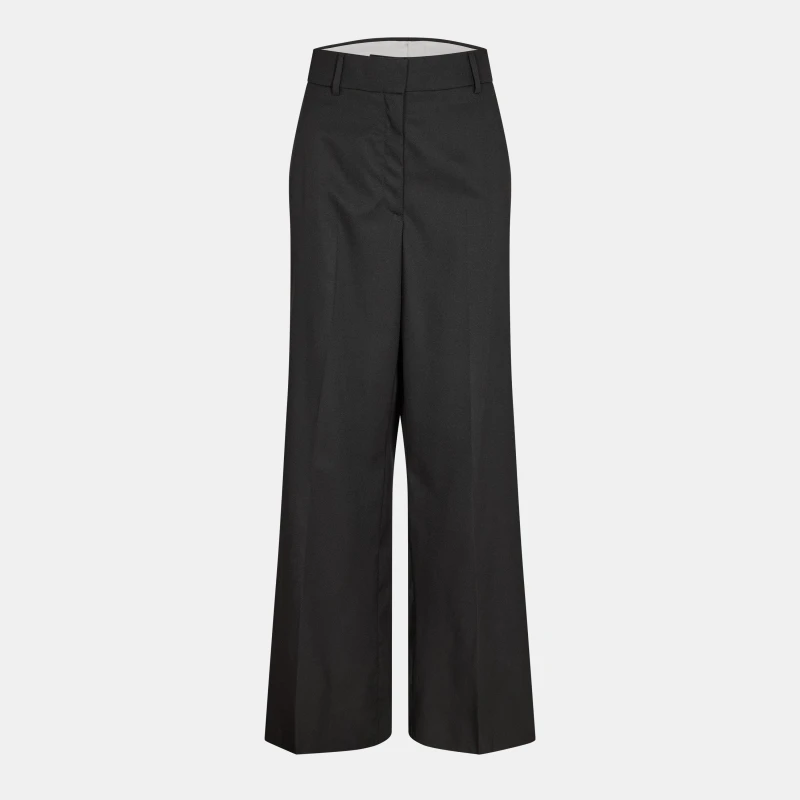 Image of Off White Womens Stretch Knitted Trousers Black female 6 (2XS)