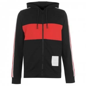 Image of Calvin Klein Performance Calvin Block Tape Hoodie - Blk/Red/Wht 007